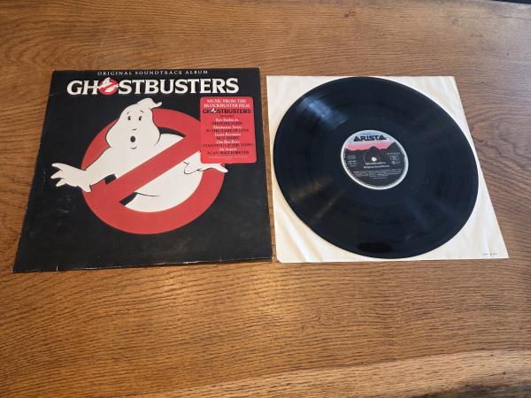 Ghostbusters Original Soundtrack Album 1989 Arista Records Columbia Pictures 206497-620 Deutsche Pressung VG+/VG+